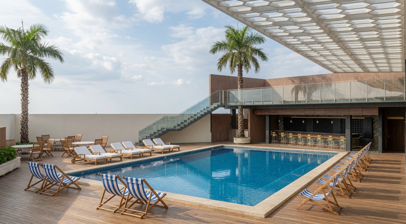 Hôtel Vallée des princes Pool